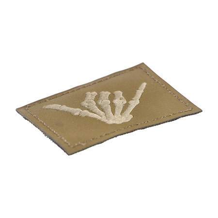 Naszywka GTG Skeleton Shaka Coyote Brown