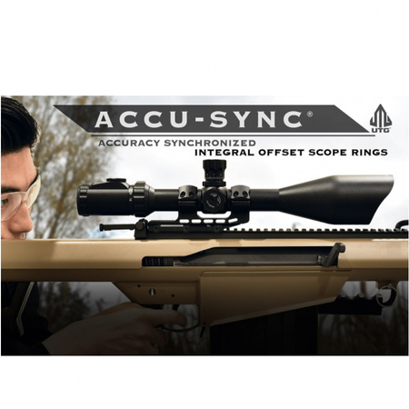 Montaż jednoczęściowy, średni Leapers UTG Accu-Sync 30/22 Cantilever 50 mm czarny