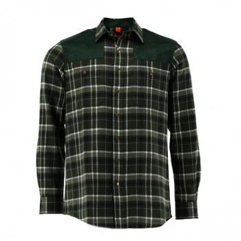 Koszula flanelowa Tom Collins - oliwkowy