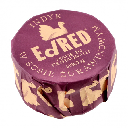 Konserwa Ed Red Originals Indyk w sosie żurawinowym 280 g