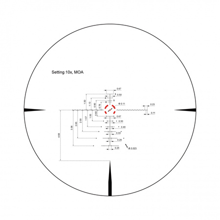 Luneta biegowa Vector Optics Constantine 1-10x24 30 mm SFP SCOC-31