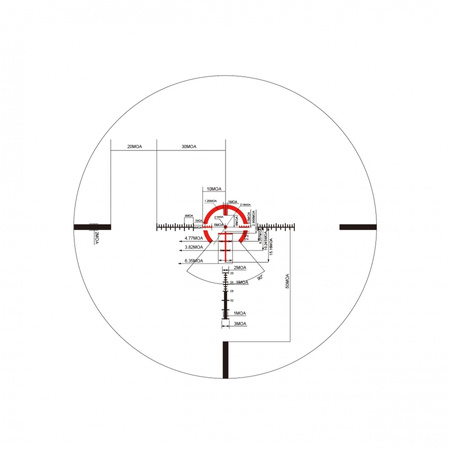Luneta Redwin Blackbeast 1-10x24 IR SFP