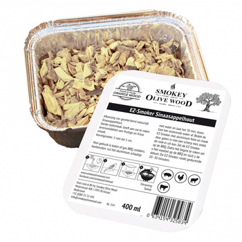 Smokey Olive Wood Pomarańczowe zrębki wędzarnicze EZ-Smoker No 2 400 ml