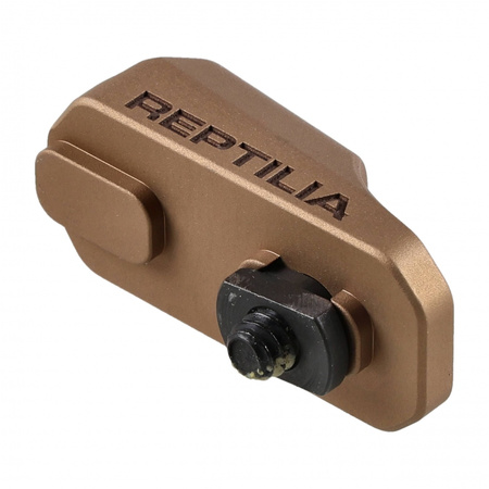 Montaż do zawieszenia taktycznego Reptilia Socket M-LOK QD Sling Mount FDE 100-124