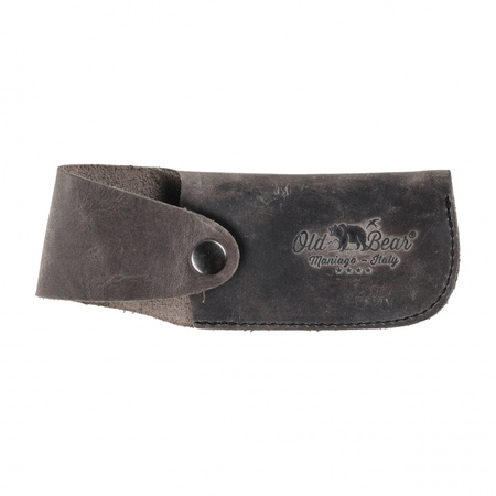 Etui na nóż składany Antonini Old Bear Leather Sheath 160 mm antracyt
