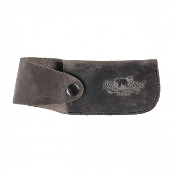 Etui na nóż składany Antonini Old Bear Leather Sheath 160 mm antracyt