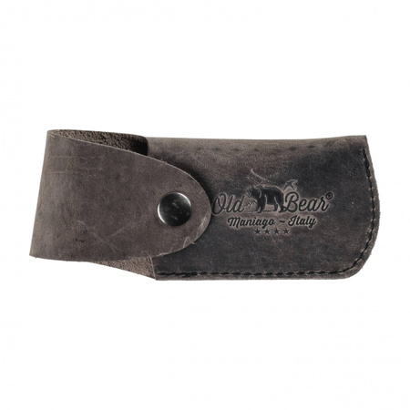 Etui na nóż składany Antonini Old Bear Leather Sheath 125 mm antracyt