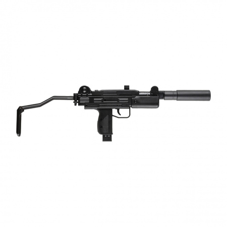 Pistolet maszynowy wiatrówka IWI Mini Uzi 4,5 mm sprężnowy