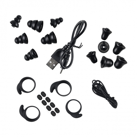 Aktywne ochronniki słuchu Earmor M20T Pro Bluetooth 5.4 czarne