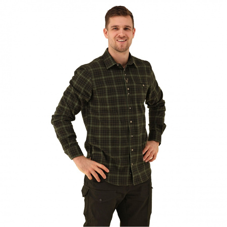 Koszula flanelowa OS-Trachten - oliwkowy