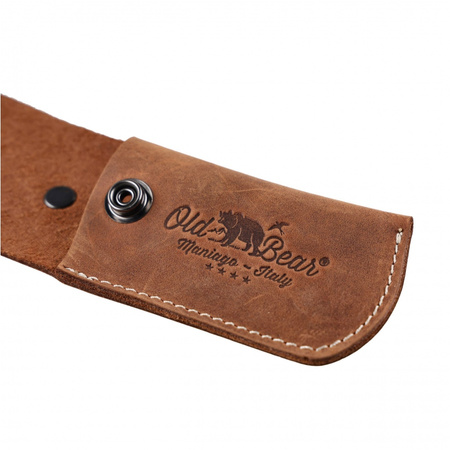 Etui na nóż składany Antonini Old Bear Leather Sheath 125 mm brązowy