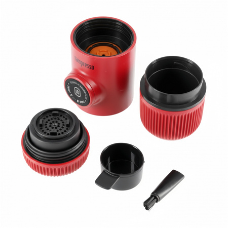 Podróżny ekspres Wacaco Nanopresso Lava Red z etui