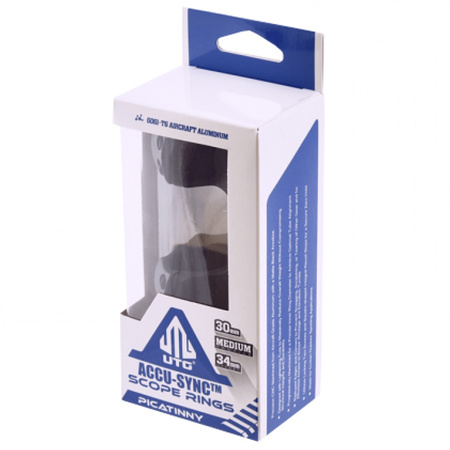 Montaż jednoczęściowy, średni Leapers UTG Accu-Sync 30/22 Cantilever 34 mm czarny