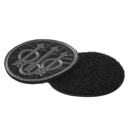 Naszywka taktyczna Beretta patch Trójząb czarna