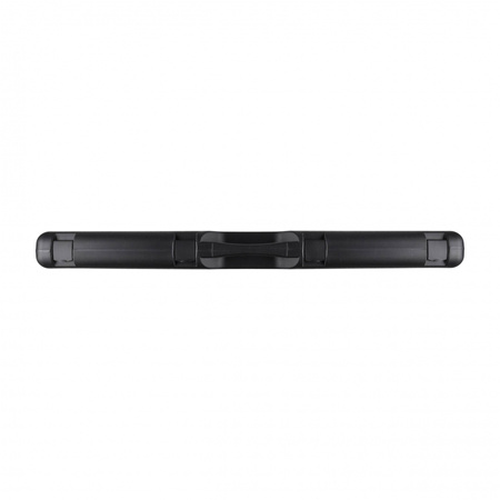 Kufer na bron Megaline czarny 125x25x11cm klamry