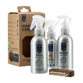 Zestaw środków Storm do pielęgnacji obuwia