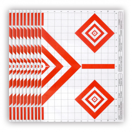 Cel wiatrówkowy RazorGun 3 tarcze