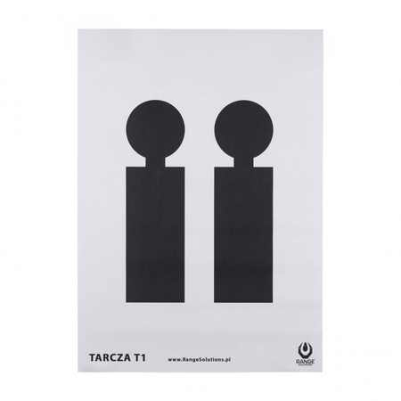 Tarcze strzeleckie Range Solutions T1 50szt
