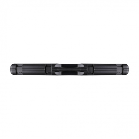 Kufer na bron Megaline czarny 118x30x11cm klamry