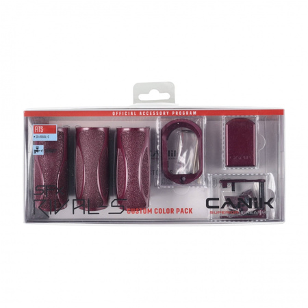 Zestaw akcesoriów Custom Color Pack do pistoletu Canik SFx Rival-S black cherry MMAC-702