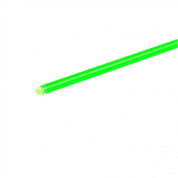 Światłowód zielony o średnicy 1,5 mm, długości 10 cm