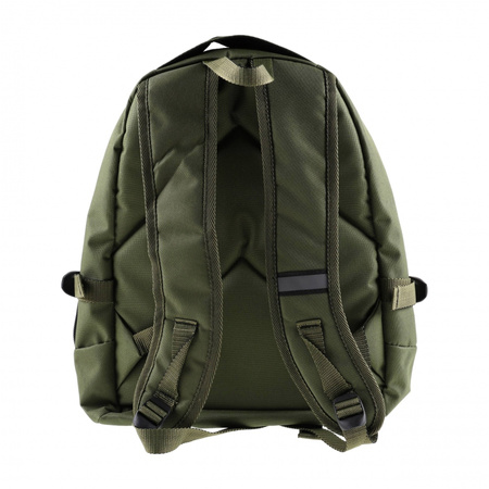 Plecak myśliwski Forsport Smart - oliwkowy kamuflaż, haft dzik stoi w trawie