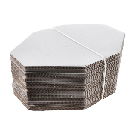 Tarcza kartonowa Range Solutions IPSC MINI połówki biało-brązowe 50 szt.