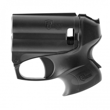 Miotacz gazu pieprzowego P2P PGS II KIT z latarką, czarny