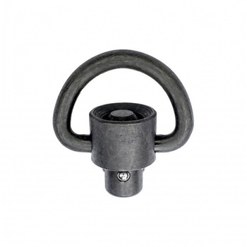 Zapięcie QD z uchem D do pasów Slingster czarne