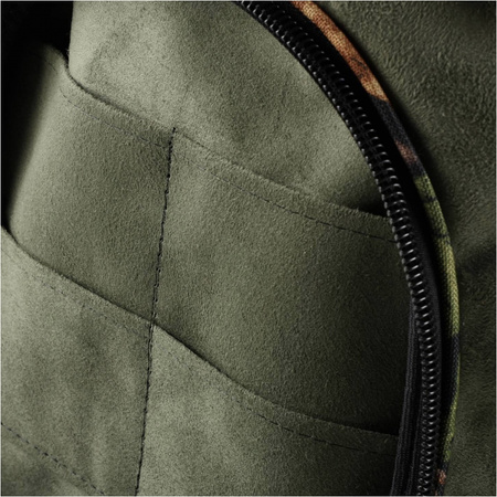 Plecak myśliwski Forsport Smart zamszowy - oliwkowy, haft jeleń ryczy w trawie