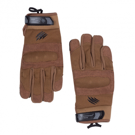 Rękawice taktyczne Armored Claw Shield Flex™ jasnobrązowe