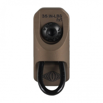 Montaż do zawieszenia taktycznego Reptilia Socket M-LOK Sling Loop Mount FDE 100-302