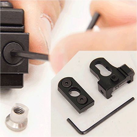 Adapter QD na szynę picatinny Leapers UTG prosty