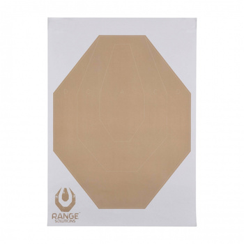 Tarcza strzelecka Range Solutions papierowa IPSC, 50 szt.
