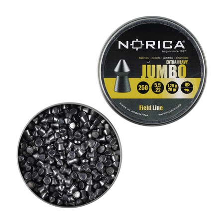 Śrut Norica Jumbo Extra Heavy 5,5 mm 250 szt.