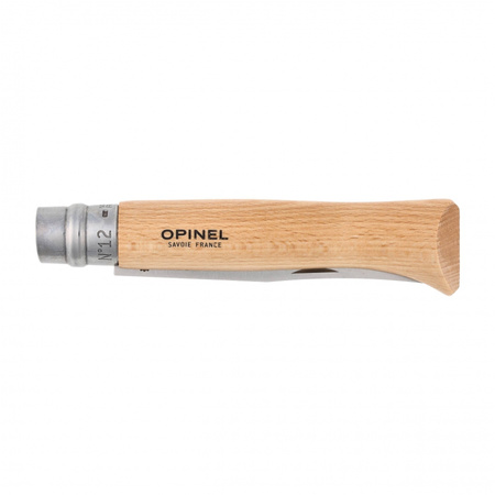 Nóż składany Opinel 12 inox buk