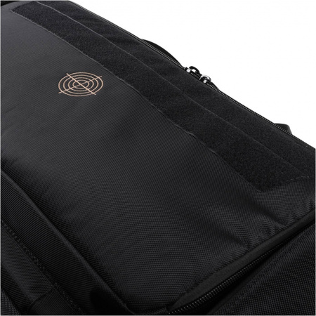 Pokrowiec na broń TACTICAL MAX02 dł. 1,05m h38, kolor czarny, haft celownik beżowy, na dwie jednostki