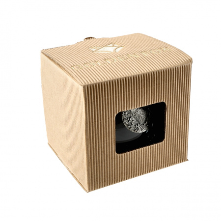 Szklanka do whisky Golden Fox Luna Deer Silver zdobione odlewanym elementem 1 szt.