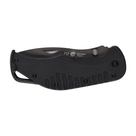 Nóż ESP EK-BB-01 z czarną rękojeścią