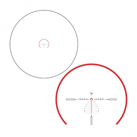 Luneta biegowa Vector Optics Constantine HD 1-10x24 FFP VCO-2 MIL SCFF-42 czarna