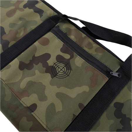 Pokrowiec na broń Forsport AR Tactical 103 cm - kamuflaż, haft czarna tarcza