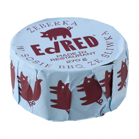 Konserwa Ed Red Originals Żeberka w sosie BBQ z śliwką 270 g