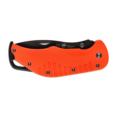 Nóż ESP EK-OB-01 z pomarańczową rękojeścią
