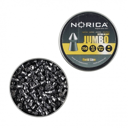 Śrut Norica Jumbo Extra Heavy 4,5 mm 250 szt.