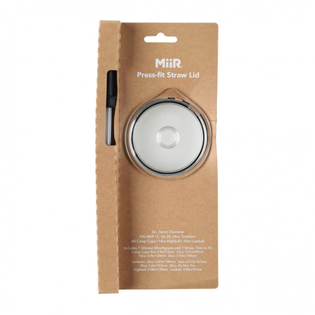 Nakrętka MiiR Press-fit Straw Lid do kubków Classic Tumbler, Camp Cup