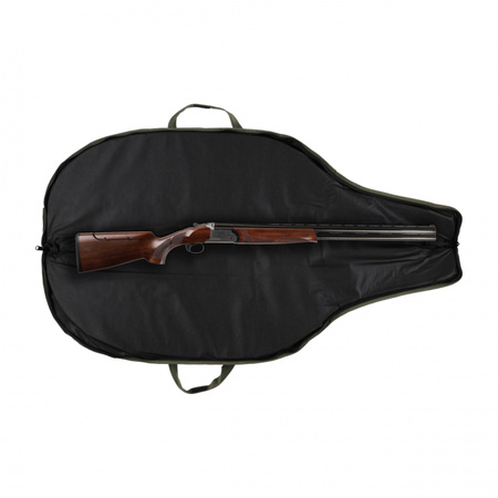 Pokrowiec na broń Forsport 128 cm termo/nokto - oliwkowy, haft beżowa głowa jelenia 2