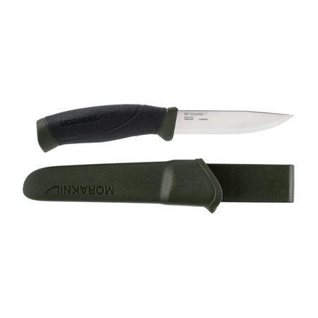 Nóż Morakniv Companion MG oliwkowy stal węglowa