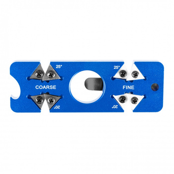 Ostrzałka do noży THE EDGE edcSHARP niebieska