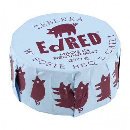 Konserwa Ed Red Originals Żeberka w sosie BBQ z chili 270 g