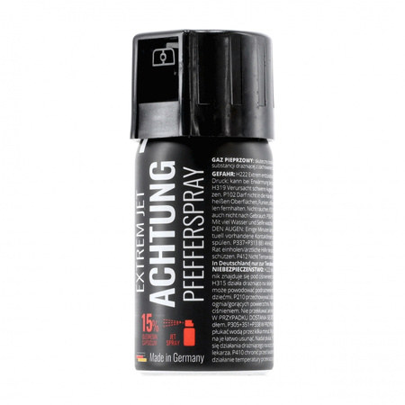 Gaz pieprzowy Achtung eXtrem Jet 15% OC strumień 40 ml